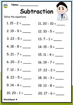 Grade 1 Math Worksheets | Free Worksheets