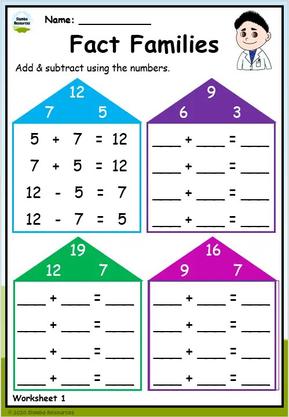 Grade 1 Math Worksheets | Free Worksheets