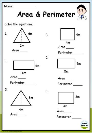 Grade 5 Area and Perimeter Worksheets | Free Math Worksheets