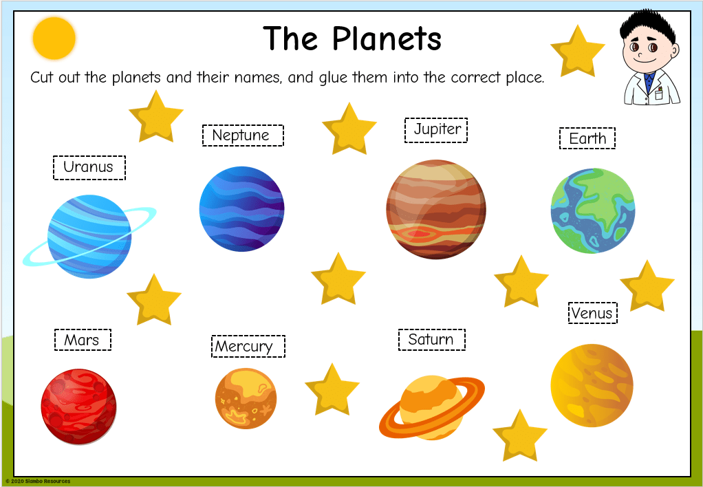 The Planets Worksheets Free Printables